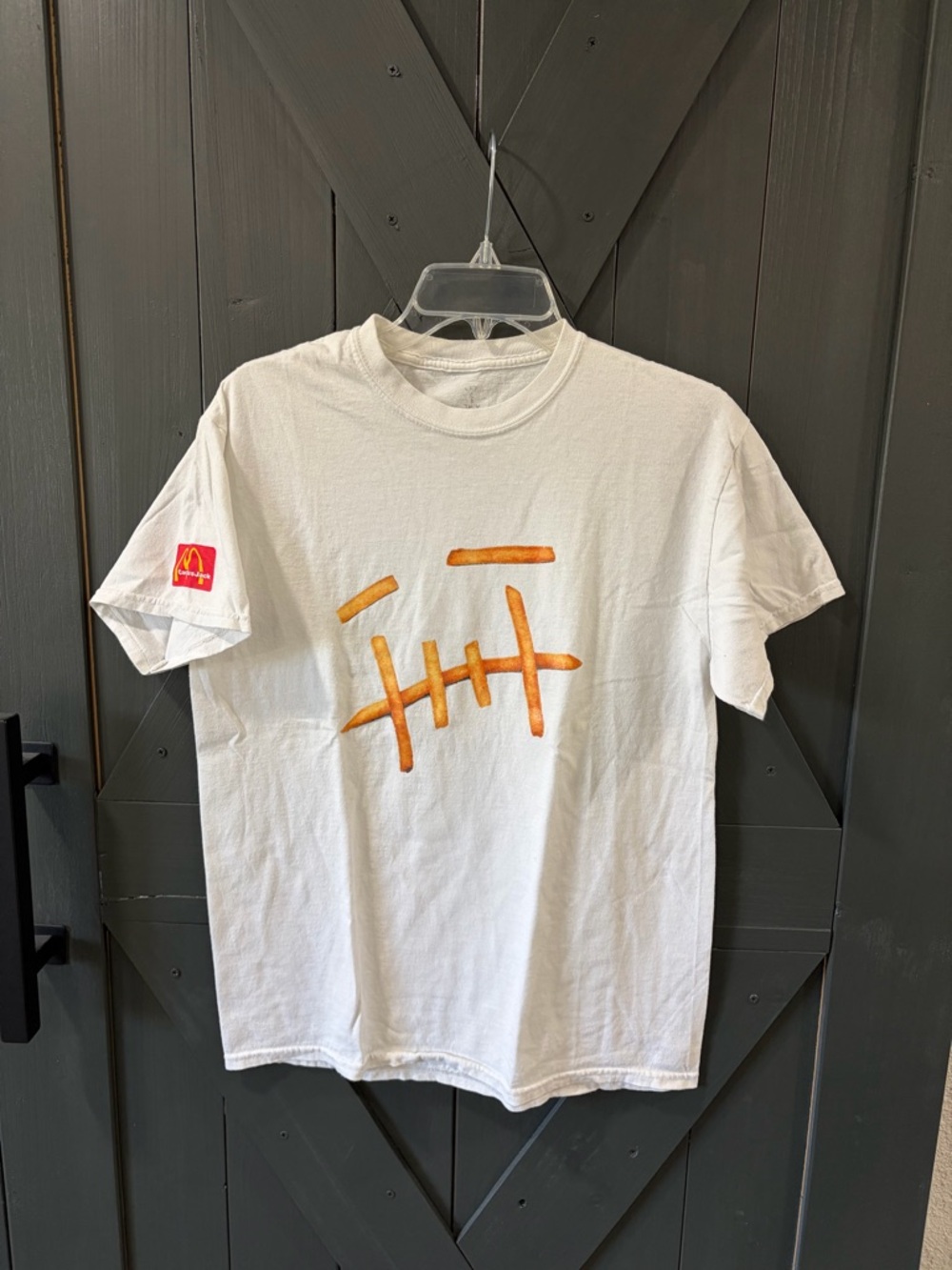 Travis Scott x McDonald's White Fry T-Shirt